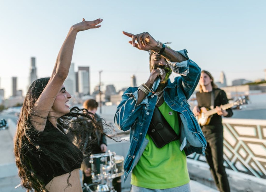 Irish rap band Kneecap