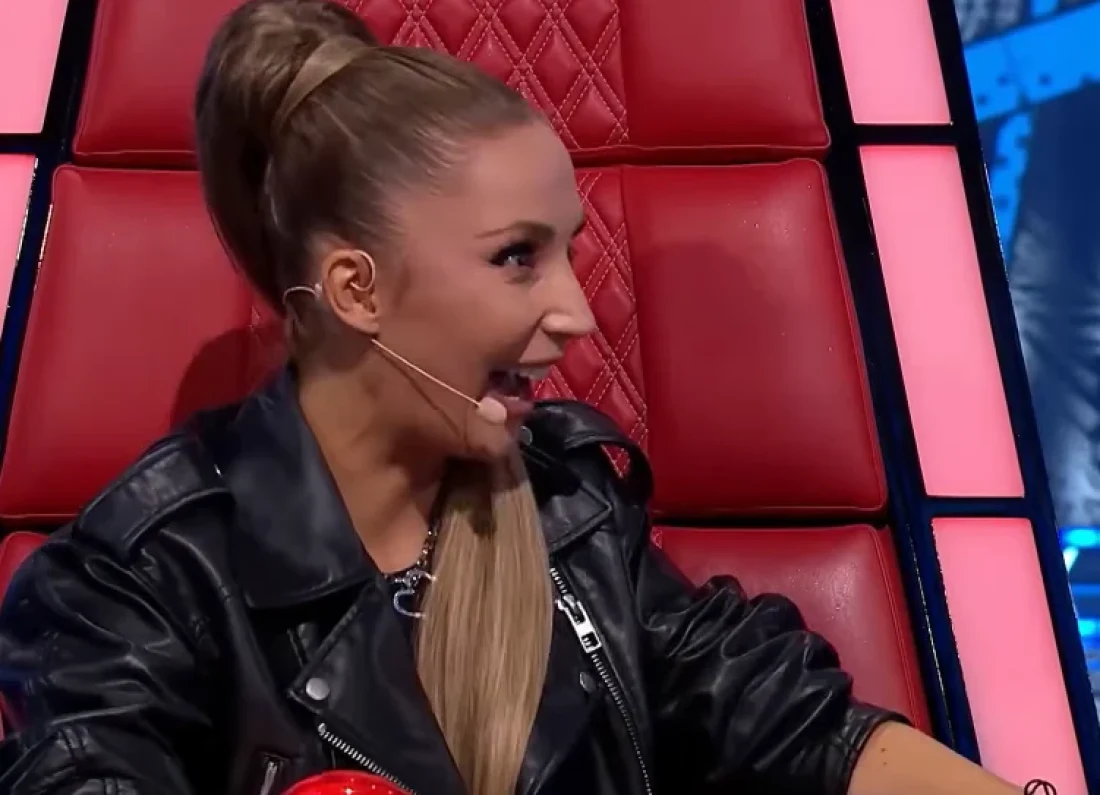 young singer on stage