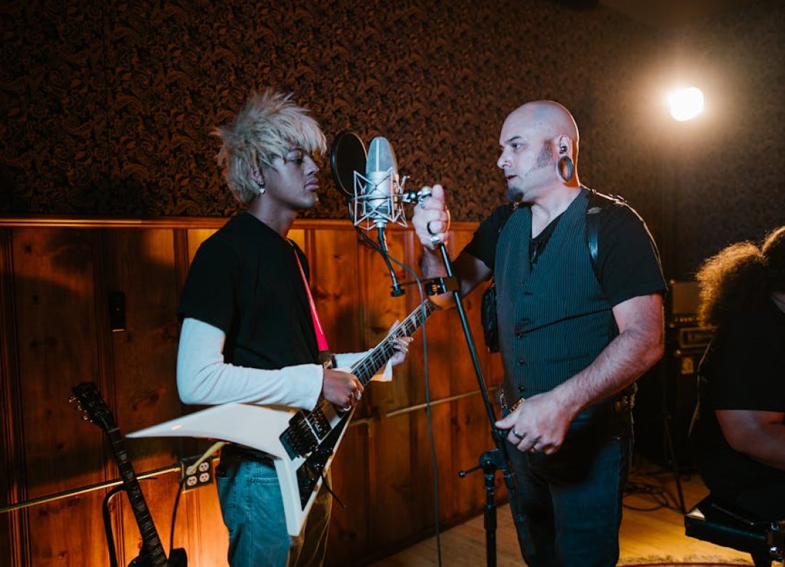 band studio recording