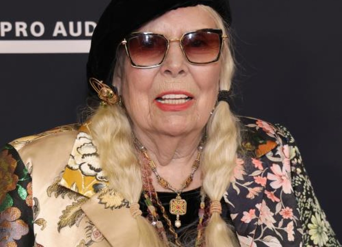 Joni Mitchell speaking