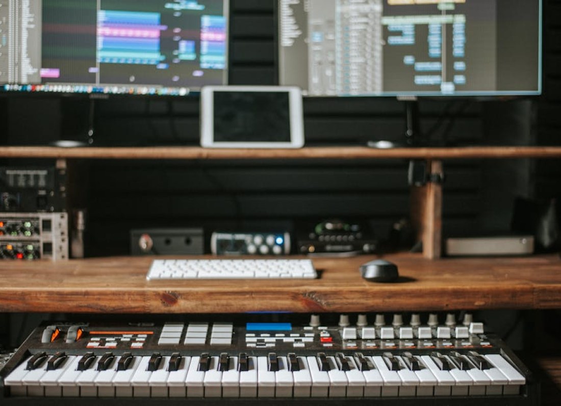 music producers studio