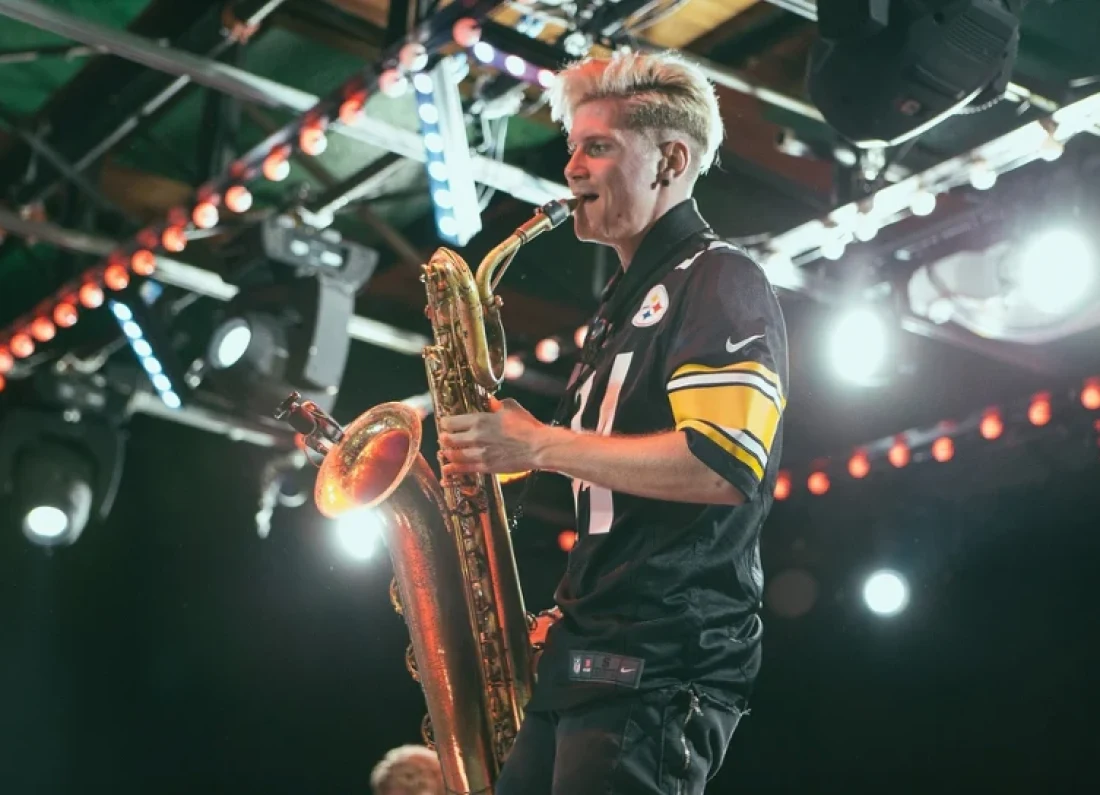 music festival stage