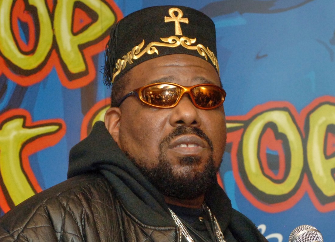 Afrika Bambaataa portrait