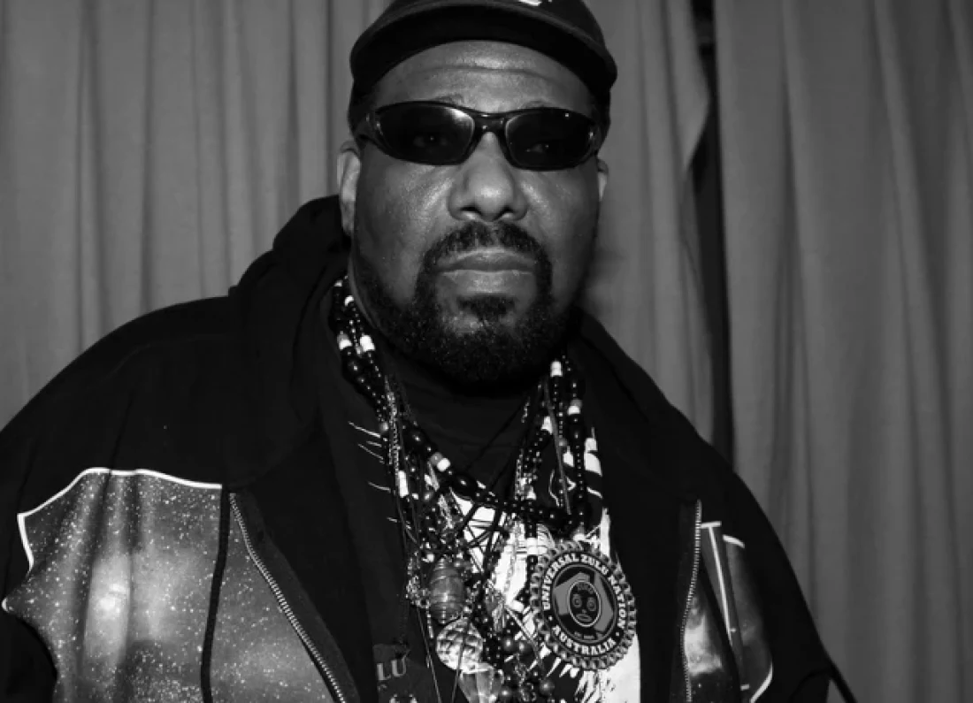 Afrika Bambaataa portrait