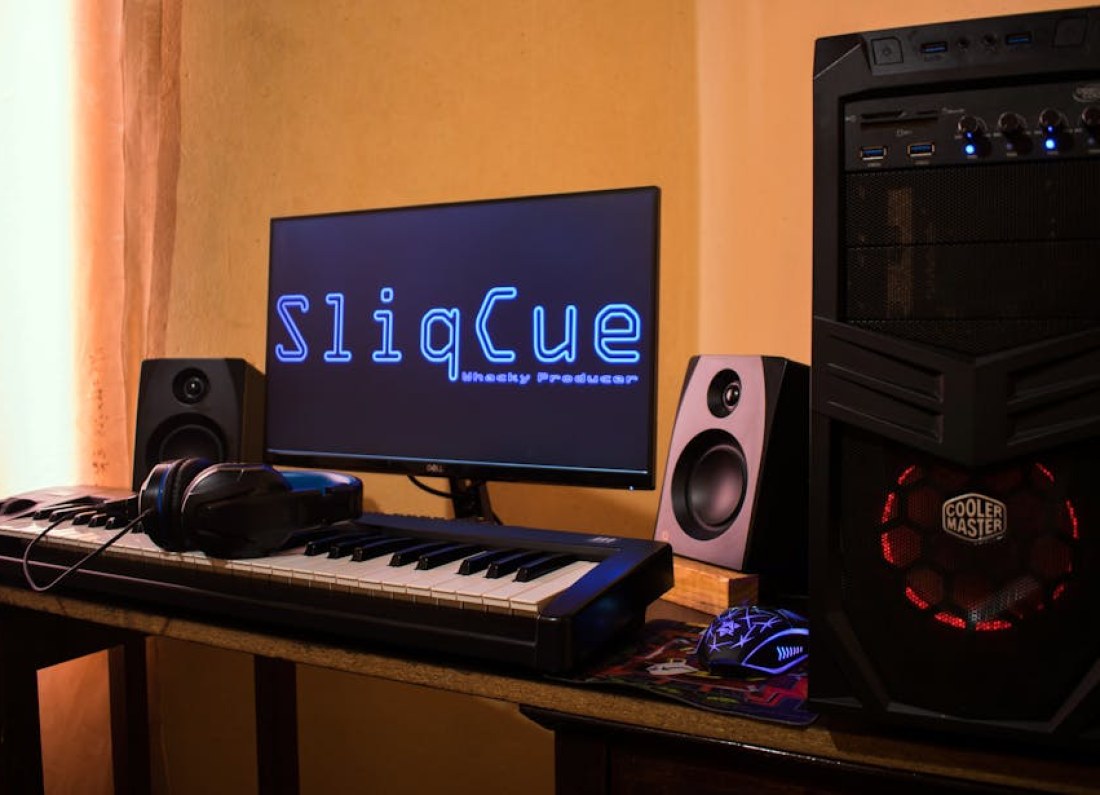 music producers studio