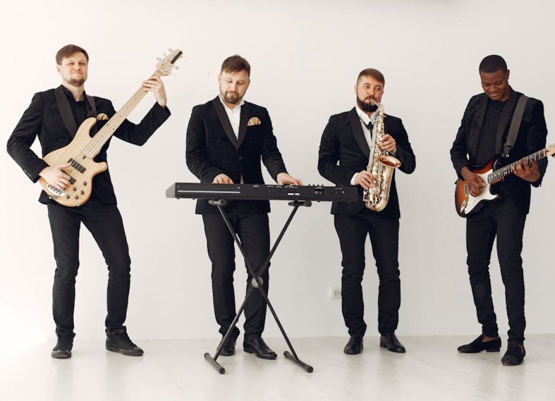 band string quartet performance