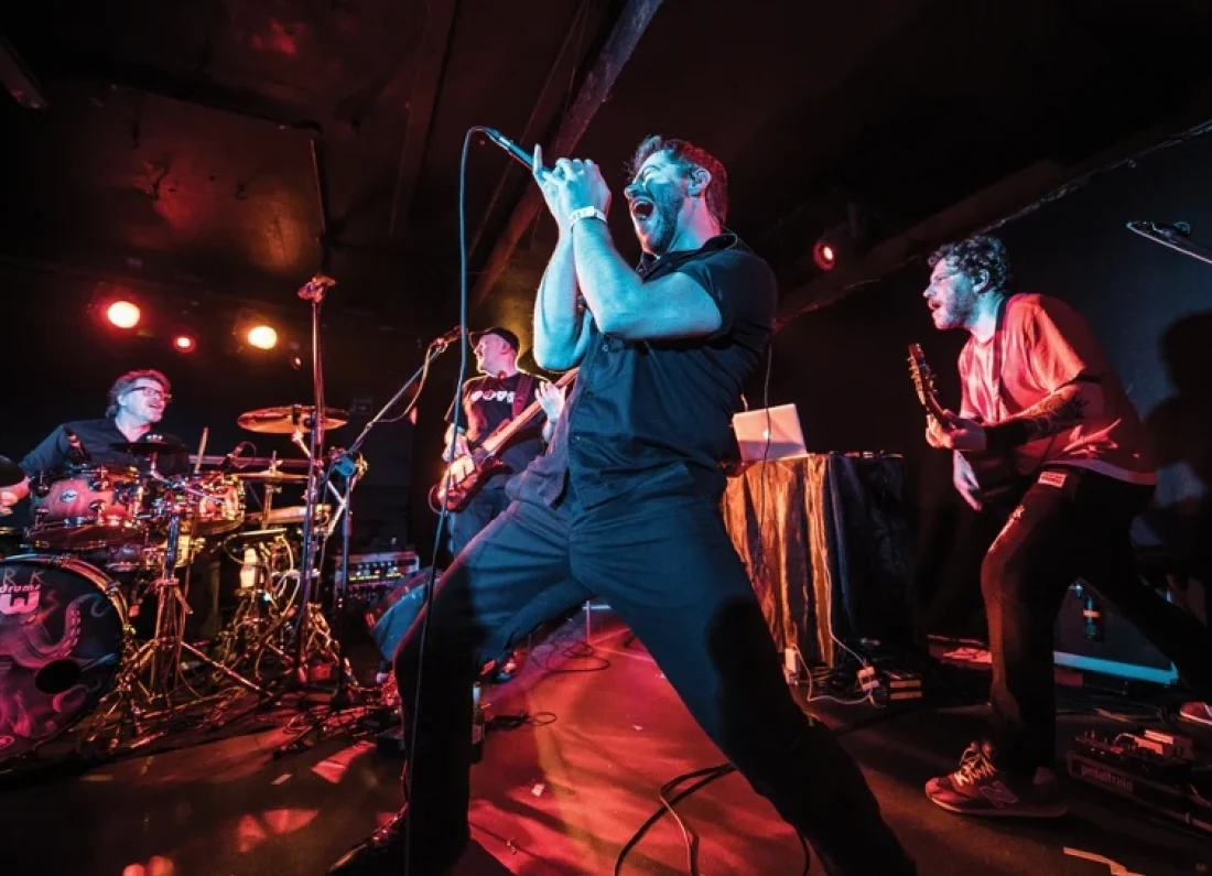 prog rock band concert