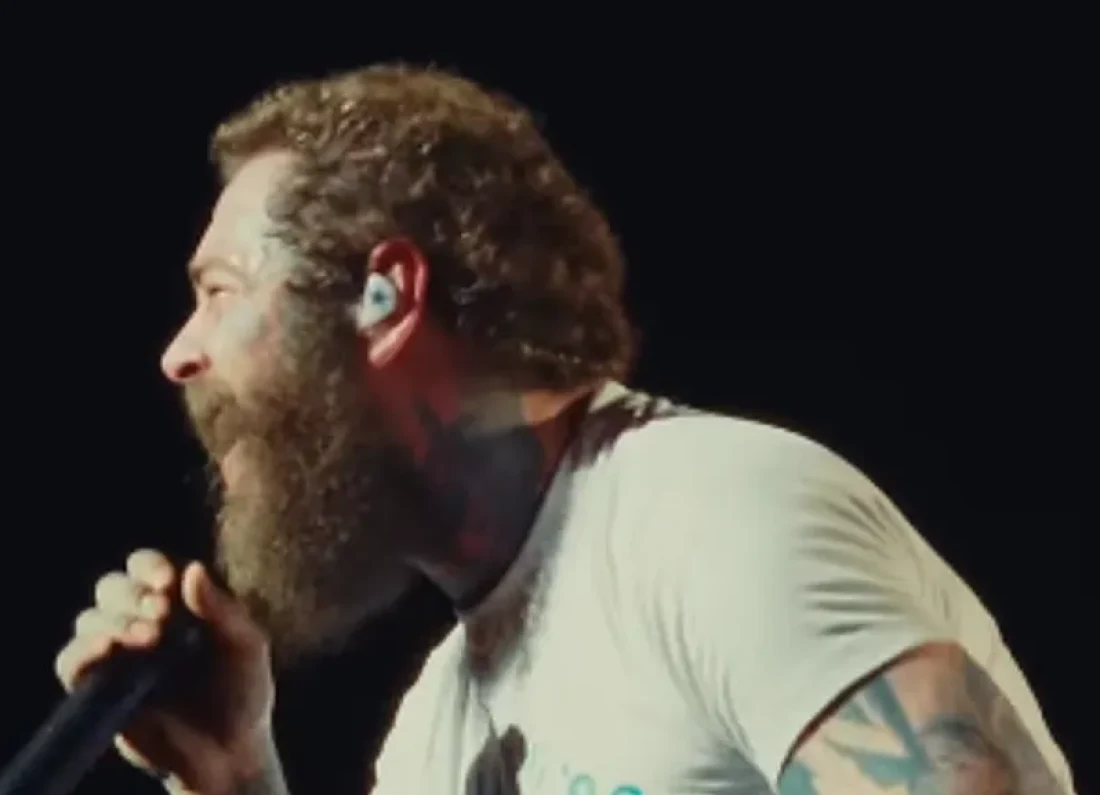 Post Malone concert stage