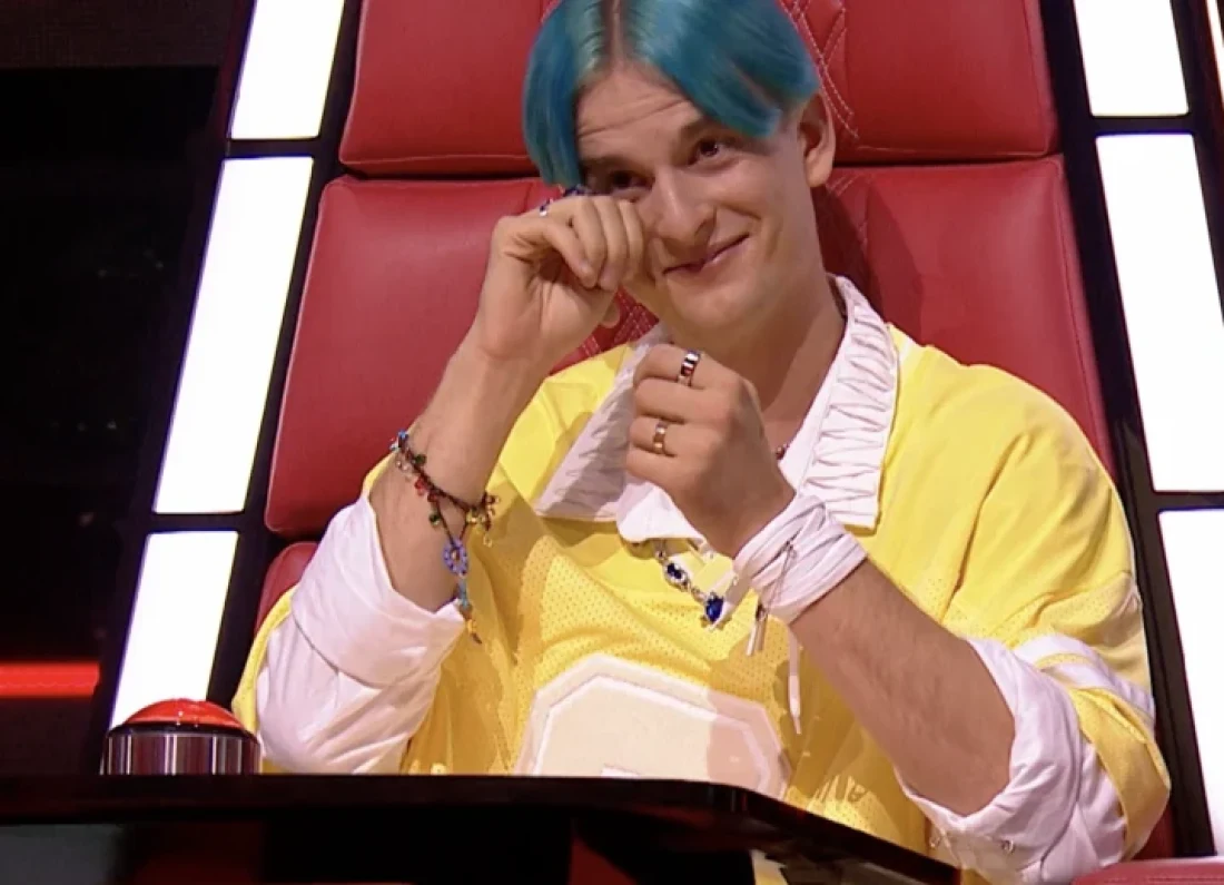 TV show judge crying