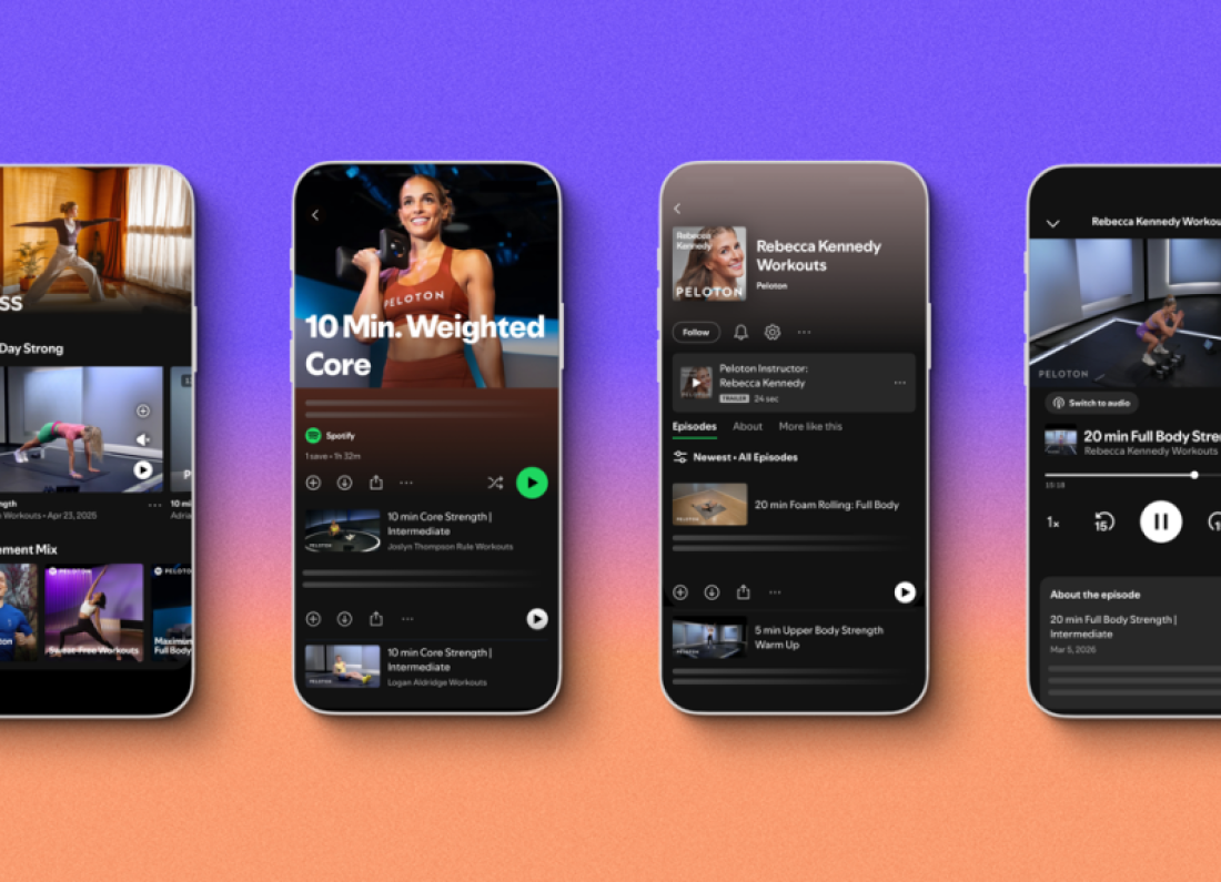 Spotify Peloton fitness partnership