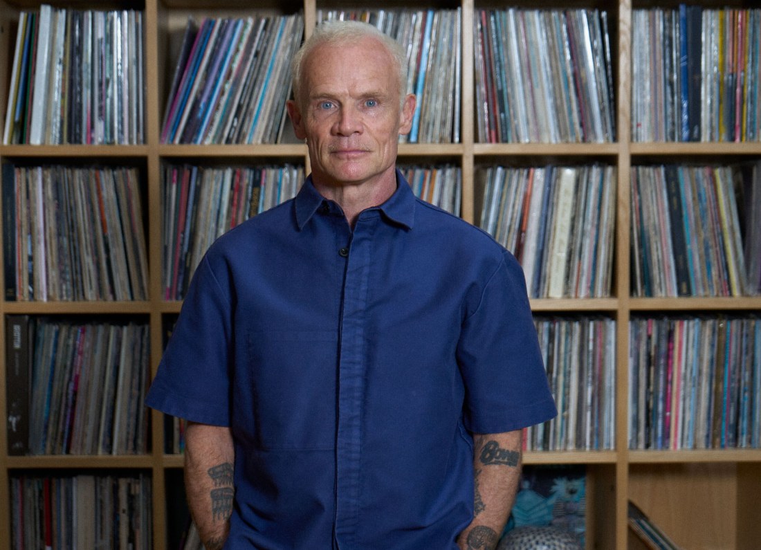 Flea bassist portrait