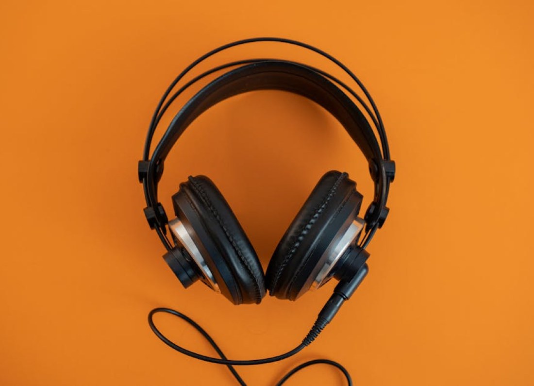 music studio headphones