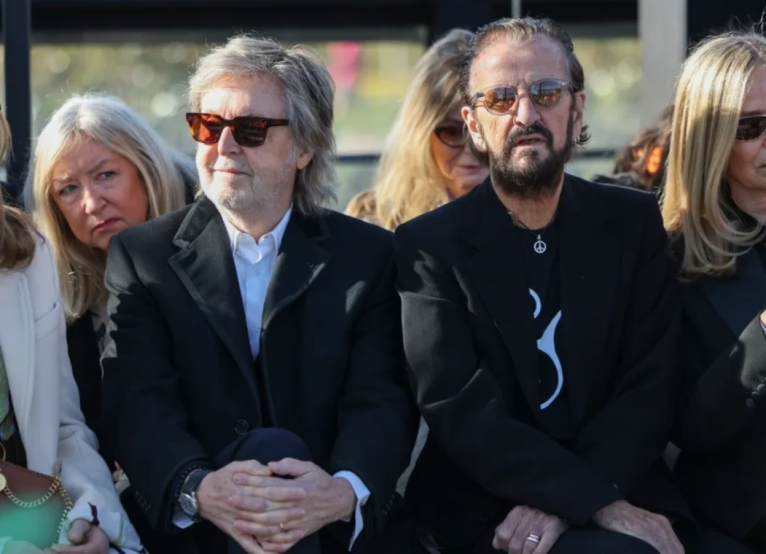 Paul McCartney and Ringo Starr