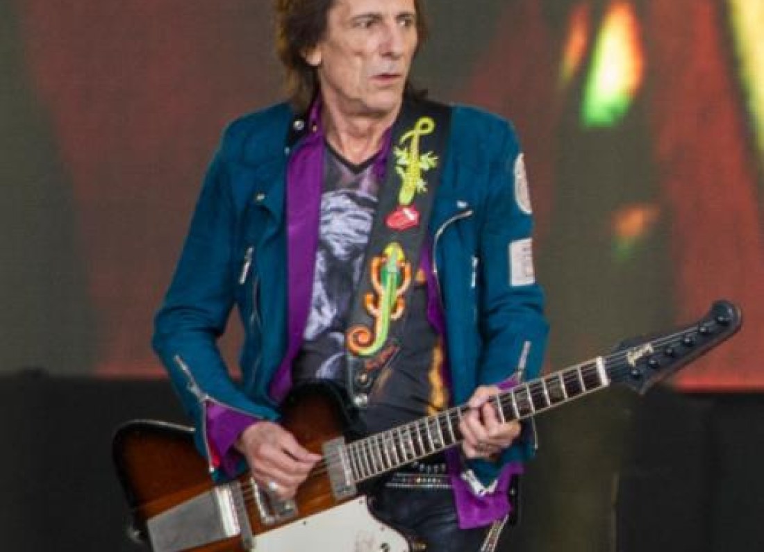 Ronnie Wood guitar tribute