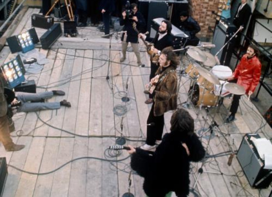 Beatles rooftop concert