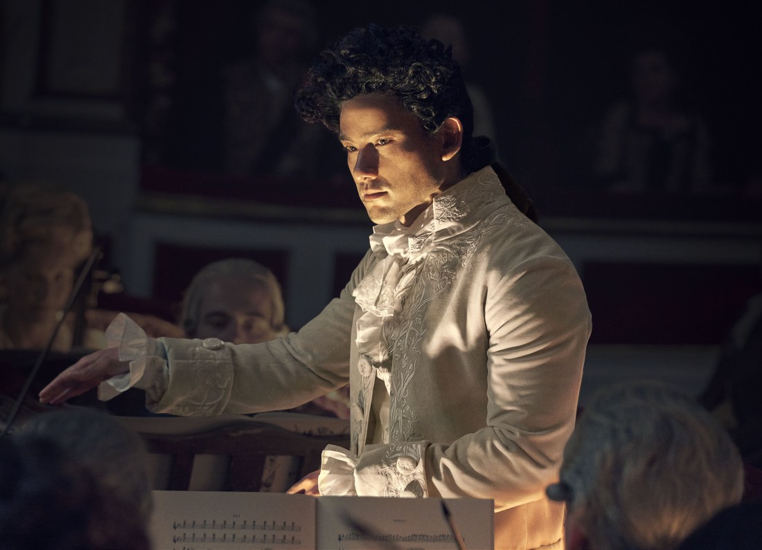 Will Sharpe as Mozart