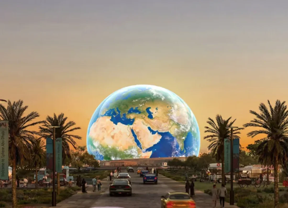 Sphere Abu Dhabi rendering