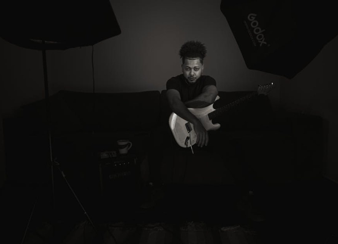 Tricky musician portrait