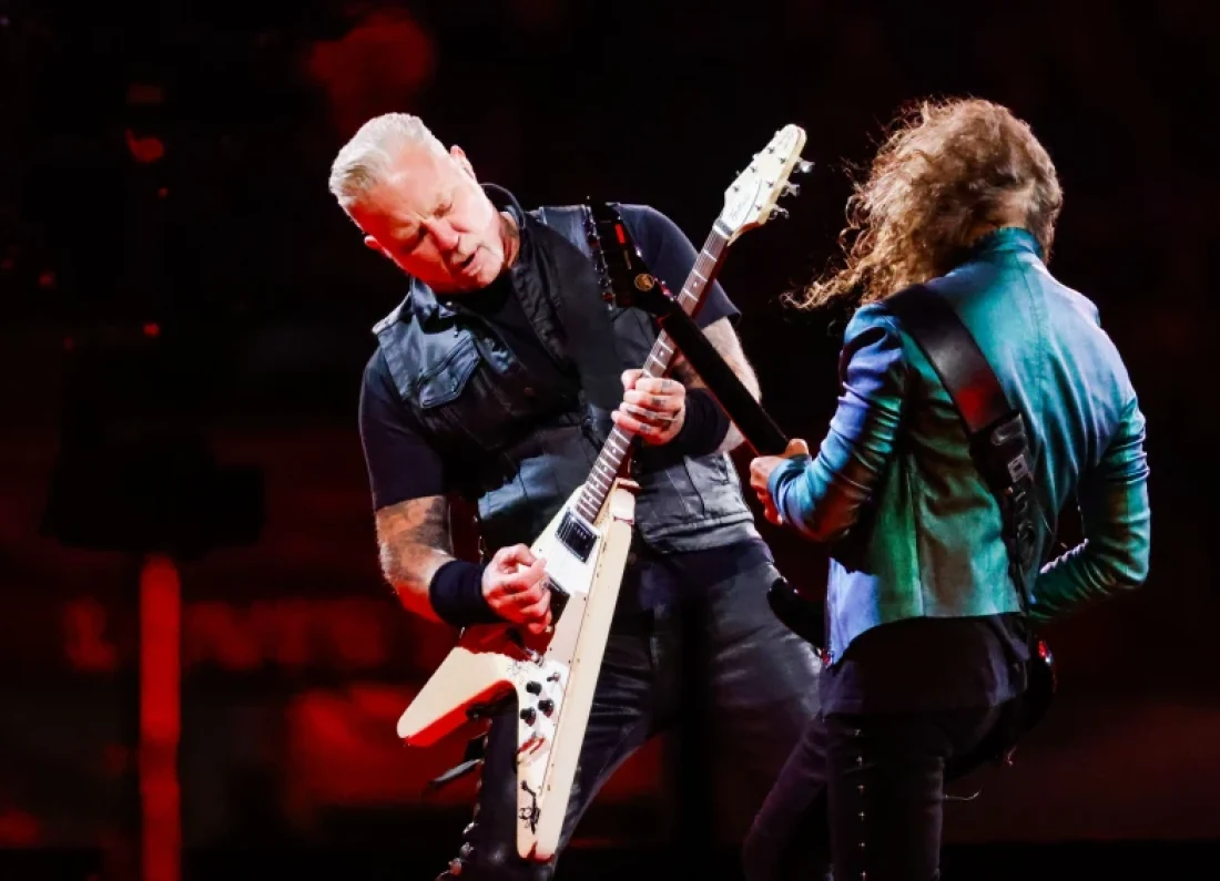 Metallica concert crowd