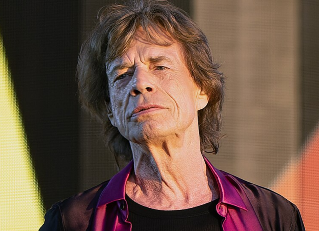 Mick Jagger filming